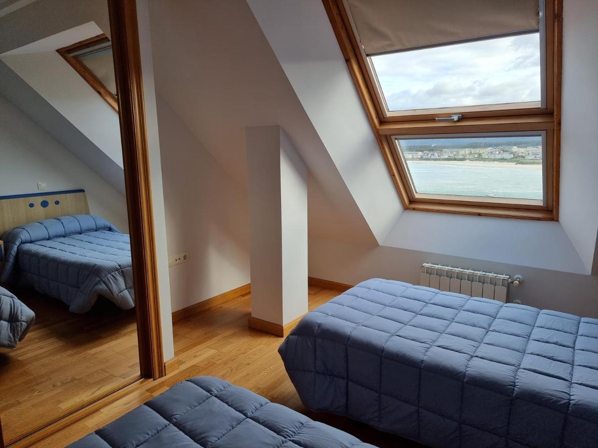Duplex 4 Dormitorios En Playa Rapadoira Foz Bagian luar foto